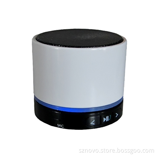 Mini Bluetooth Speaker with Colorful Light Show (NV-BS201)